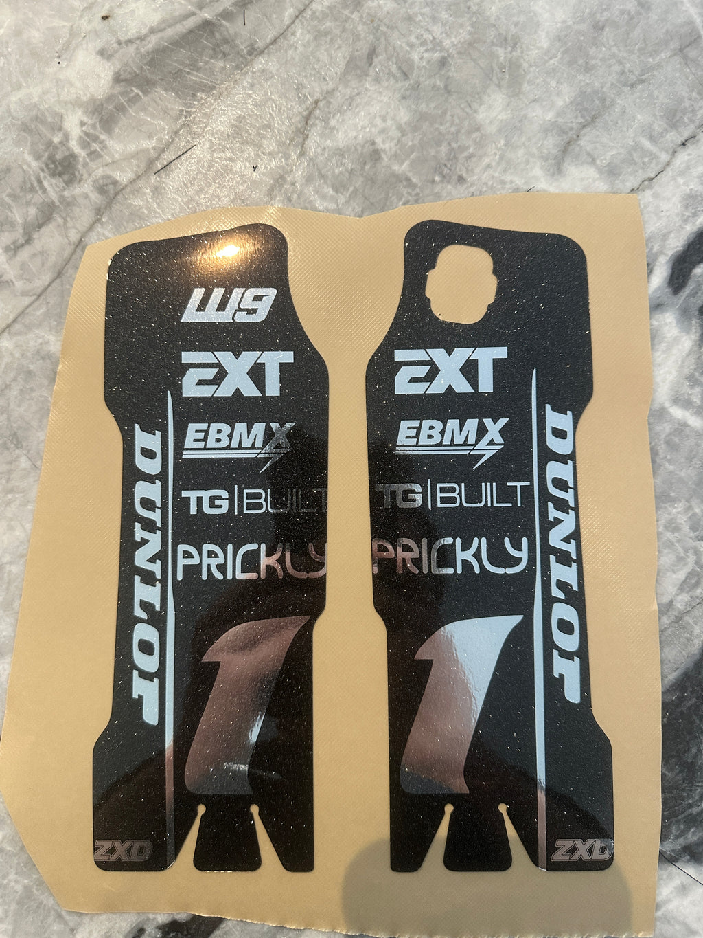 Surron light bee fork guard decals