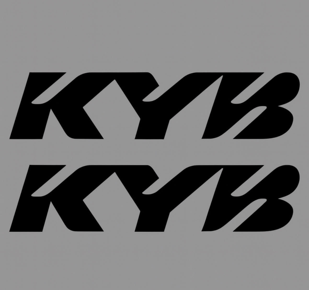 KYB fork stickers