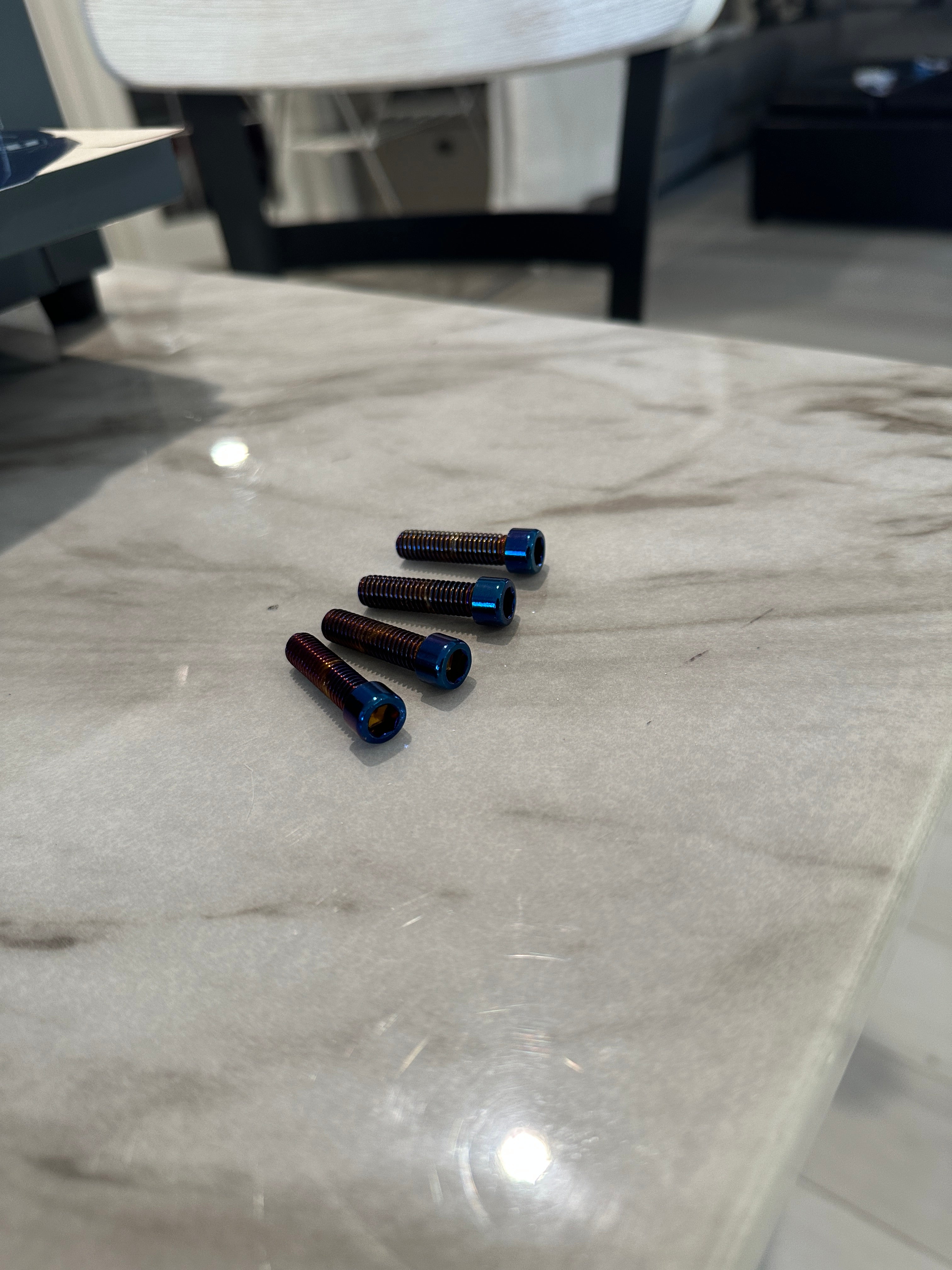 Light bee x subframe titanium bolts (set of 4)