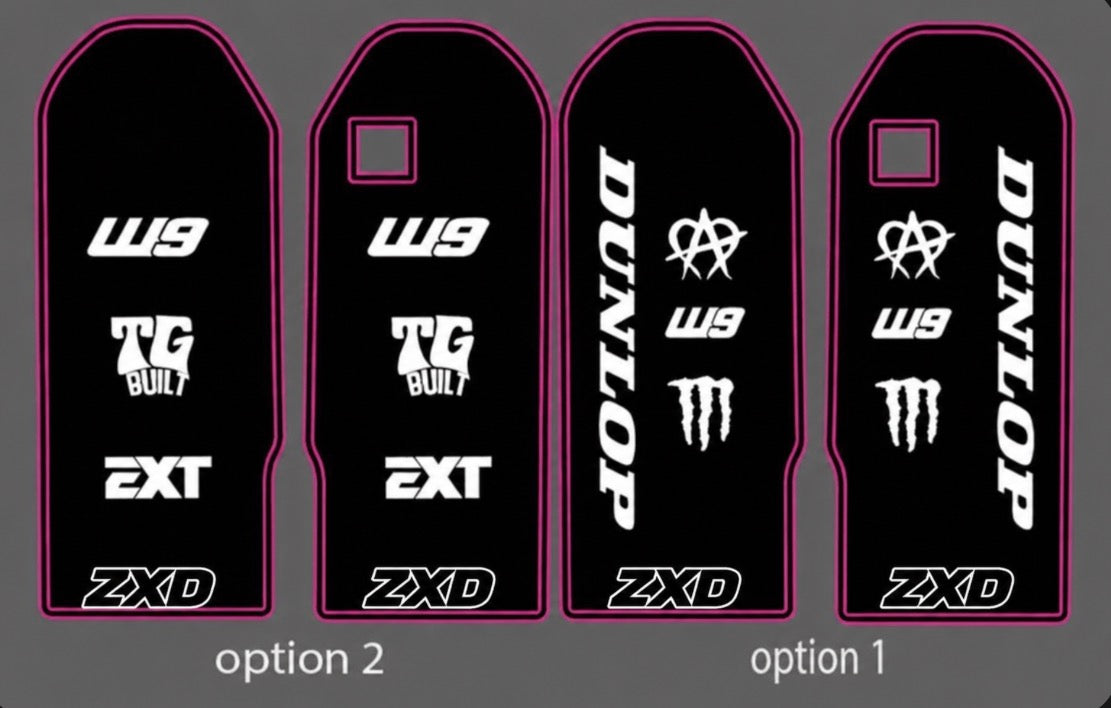 Talaria x3 & MX4 newer OEM Fork Guard Decals