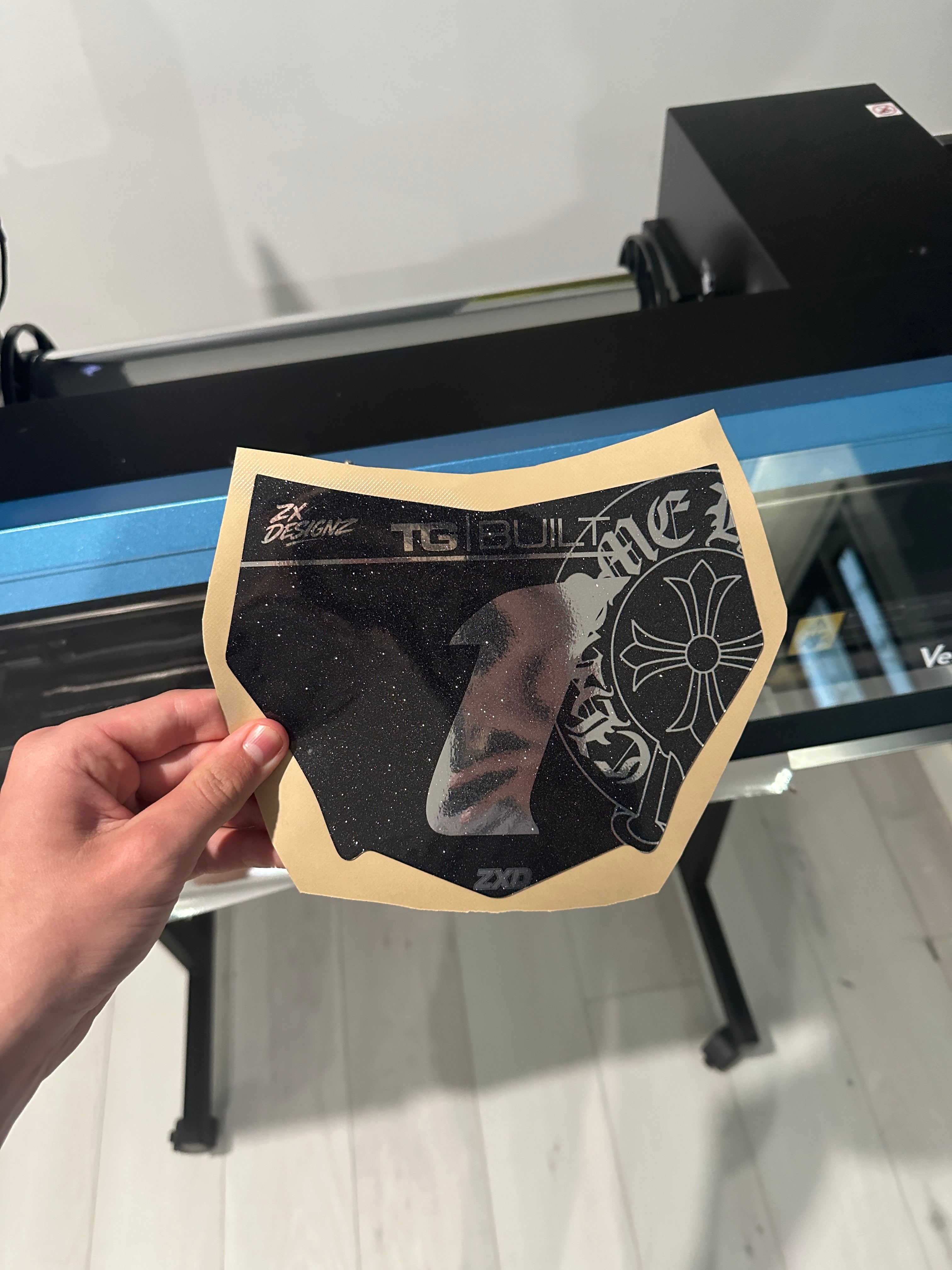 Chrome Hearts Motocutz Decal