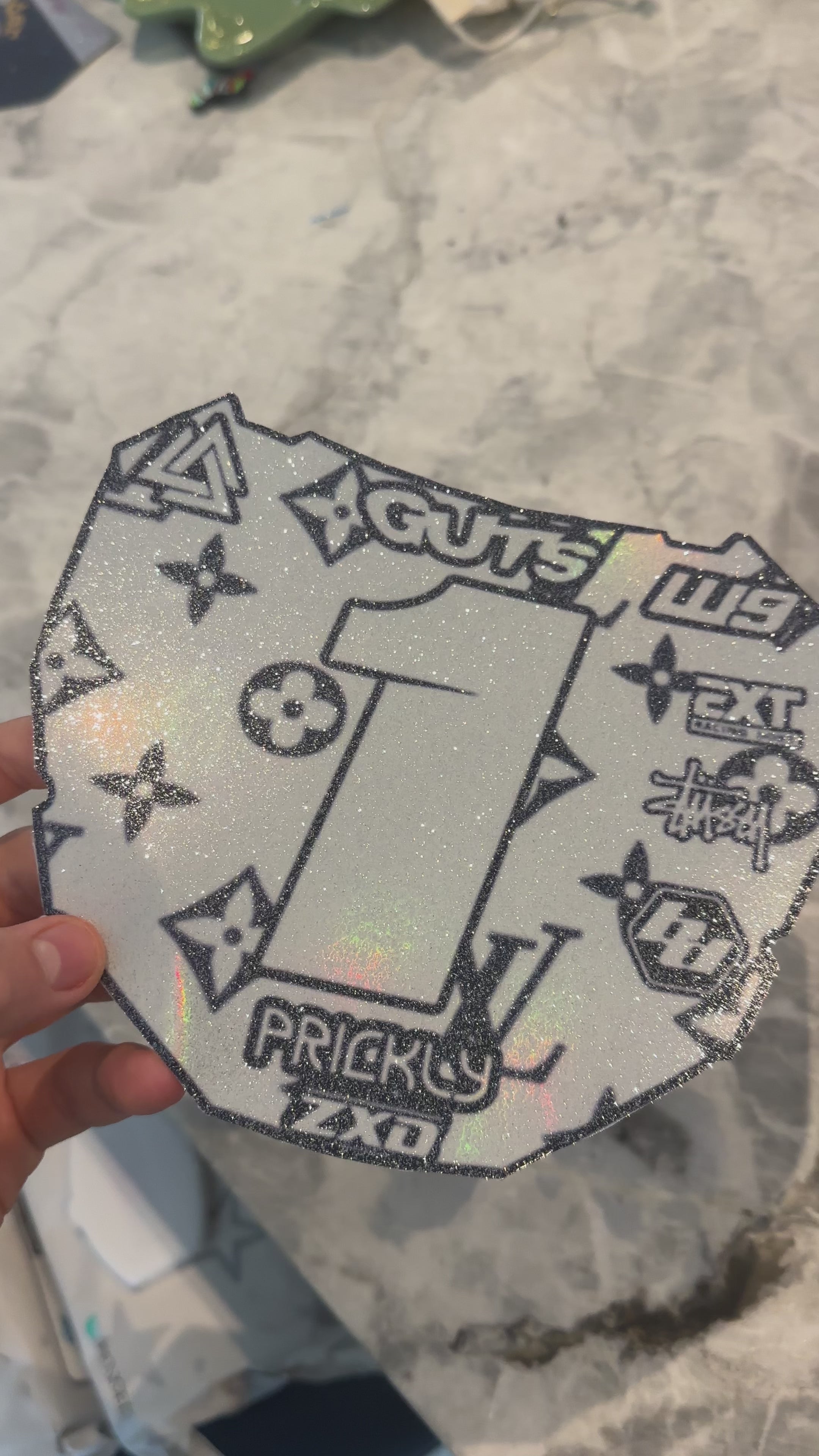 Louis Vuitton odi decal